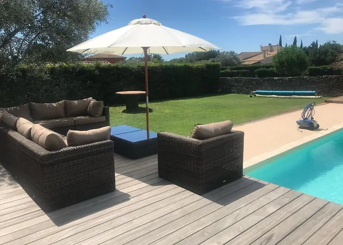 Σπίτι διακοπών Jardin D'uzes - Climatisee Avec Piscine *